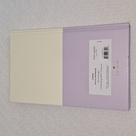 ♠️ Kate Spade "M" Dipped Initial Notebook - Picture 2 of 11